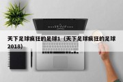 天下足球疯狂的足球1（天下足球疯狂的足球2018）