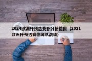 2024欧洲杯预选赛积分榜德国（2021欧洲杯预选赛德国队战绩）