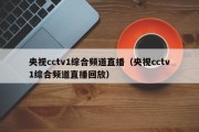 央视cctv1综合频道直播（央视cctv1综合频道直播回放）